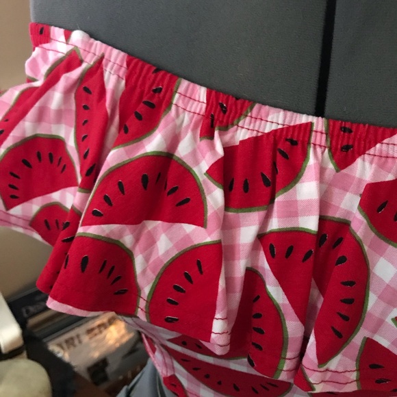 NWT Nasty gal watermelon cropped top - Picture 3 of 6